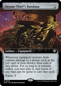 Dream-Thief's Bandana (Extended Art) - Commander: Outlaws of Thunder Junction - Magic: The Gathering card