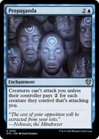 Propaganda - Commander: Outlaws of Thunder Junction - Magic: The Gathering card