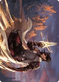 Kellan, the Kid Art Card - Art Series: Outlaws of Thunder Junction - Magic: The Gathering card