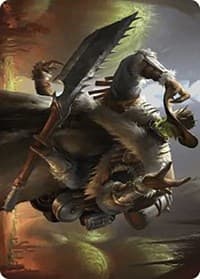 Hardbristle Bandit Art Card - Art Series: Outlaws of Thunder Junction - Magic: The Gathering card