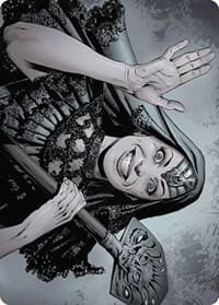 Gisa, the Hellraiser Art Card - Art Series: Outlaws of Thunder Junction - Magic: The Gathering card