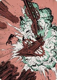 Decimate Art Card - Art Series: Outlaws of Thunder Junction - Magic: The Gathering card