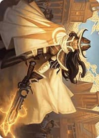 Omenport Vigilante Art Card - Art Series: Outlaws of Thunder Junction - Magic: The Gathering card