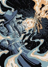Mana Drain Art Card - Art Series: Outlaws of Thunder Junction - Magic: The Gathering card
