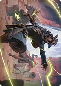 Lilah, Undefeated Slickshot Art Card - Art Series: Outlaws of Thunder Junction - Magic: The Gathering card