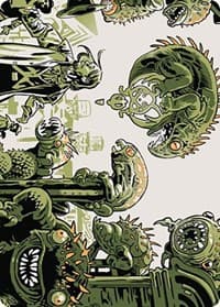Pest Infestation Art Card - Art Series: Outlaws of Thunder Junction - Magic: The Gathering card