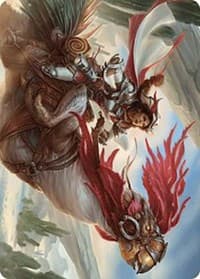 Frontier Seeker Art Card - Art Series: Outlaws of Thunder Junction - Magic: The Gathering card