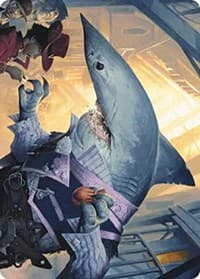 Loan Shark Art Card - Art Series: Outlaws of Thunder Junction - Magic: The Gathering card