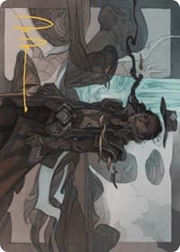 Annie Joins Up Art Card (Gold-Stamped Signature) - Art Series: Outlaws of Thunder Junction - Magic: The Gathering card