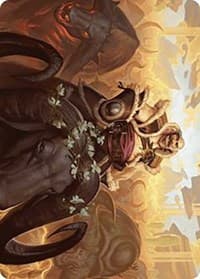 Bruse Tarl, Roving Rancher Art Card - Art Series: Outlaws of Thunder Junction - Magic: The Gathering card