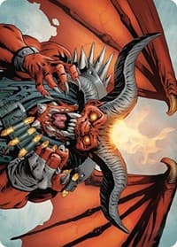 Rakdos, the Muscle Art Card - Art Series: Outlaws of Thunder Junction - Magic: The Gathering card