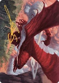 Stingerback Terror Art Card (Gold-Stamped Signature) - Art Series: Outlaws of Thunder Junction - Magic: The Gathering card