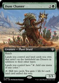 Dune Chanter (Extended Art) - Commander: Outlaws of Thunder Junction - Magic: The Gathering card