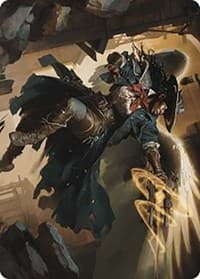 Archangel of Tithes Art Card - Art Series: Outlaws of Thunder Junction - Magic: The Gathering card