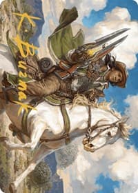 Wylie Duke, Atiin Hero Art Card (Gold-Stamped Signature) - Art Series: Outlaws of Thunder Junction - Magic: The Gathering card