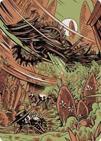 Contagion Engine Art Card - Art Series: Outlaws of Thunder Junction - Magic: The Gathering card