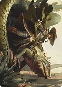 Outcaster Trailblazer Art Card - Art Series: Outlaws of Thunder Junction - Magic: The Gathering card