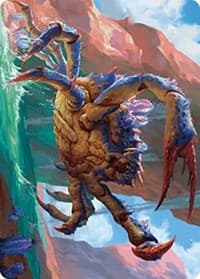 Canyon Crab Art Card - Art Series: Outlaws of Thunder Junction - Magic: The Gathering card