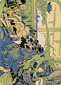 Voidslime Art Card (Gold-Stamped Signature) - Art Series: Outlaws of Thunder Junction - Magic: The Gathering card