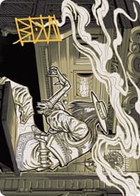 Vanishing Verse Art Card (Gold-Stamped Signature) - Art Series: Outlaws of Thunder Junction - Magic: The Gathering card
