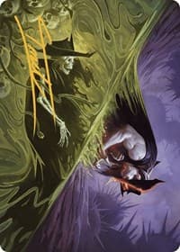 Pillage the Bog Art Card (Gold-Stamped Signature) - Art Series: Outlaws of Thunder Junction - Magic: The Gathering card