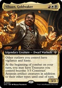 Vihaan, Goldwaker (Extended Art) - Commander: Outlaws of Thunder Junction - Magic: The Gathering card