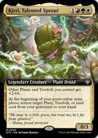 Kirri, Talented Sprout (Extended Art) - Commander: Outlaws of Thunder Junction - Magic: The Gathering card