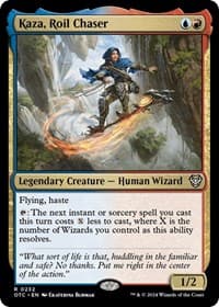 Kaza, Roil Chaser - Commander: Outlaws of Thunder Junction - Magic: The Gathering card