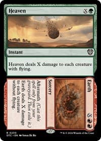Heaven // Earth - Commander: Outlaws of Thunder Junction - Magic: The Gathering card