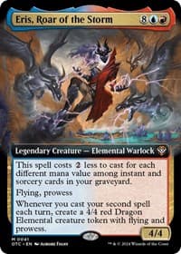 Eris, Roar of the Storm (Extended Art) - Commander: Outlaws of Thunder Junction - Magic: The Gathering card