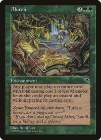 Aluren - Tempest - Magic: The Gathering card