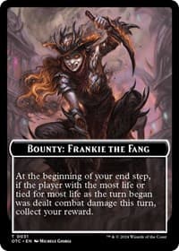Bounty: Frankie the Fang // Bounty Rules Double-Sided Token - Commander: Outlaws of Thunder Junction - Magic: The Gathering card