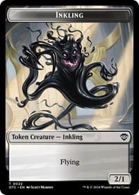 Inkling // Treasure Double-Sided Token - Commander: Outlaws of Thunder Junction - Magic: The Gathering card