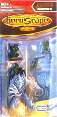 Heroscape Collection D1: Glaun Bog Raiders Expansion - Hasbro - Boardgames card