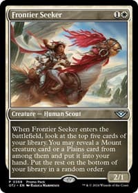 Frontier Seeker - Promo Pack: Outlaws of Thunder Junction - Magic: The Gathering card
