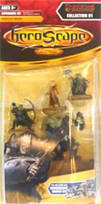 Heroscape Collection D1: Heroes of Faerun Expansion - Hasbro - Boardgames card