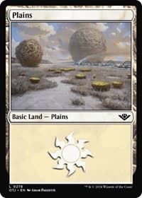 Plains (0278) - Outlaws of Thunder Junction - Magic: The Gathering card