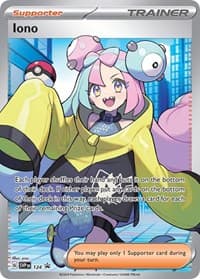 Iono - 124 - SV: Scarlet & Violet Promo Cards - Pokemon card