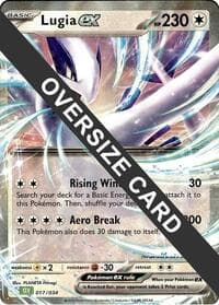 Lugia ex - Jumbo Cards - Pokemon card