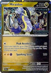Miraidon - 121/162 (Cosmos Holo) (Best Buy) - Miscellaneous Cards & Products - Pokemon card