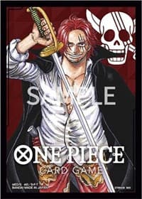 One Piece Card Game Official Limited Sleeves - Shanks (10-Pack) - Bandai Card Sleeves - Card Sleeves card