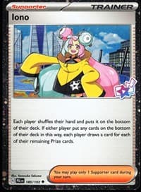 Iono - 185/193 (Cosmos Foil) - Miscellaneous Cards & Products - Pokemon card