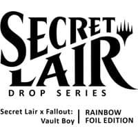 Secret Lair Drop: Secret Lair x Fallout: Vault Boy - Rainbow Foil Edition - Secret Lair Drop Series - Magic: The Gathering card