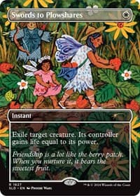 Swords to Plowshares (1627) - Secret Lair Drop Series - Magic: The Gathering card