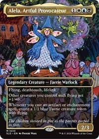 Alela, Artful Provocateur (1630) - Secret Lair Drop Series - Magic: The Gathering card