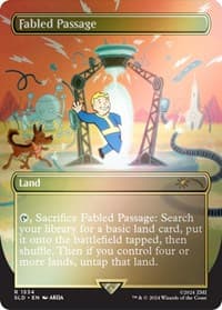 Fabled Passage (1534) (Rainbow Foil) - Secret Lair Drop Series - Magic: The Gathering card