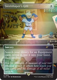 Steelshaper's Gift (Rainbow Foil) - Secret Lair Drop Series - Magic: The Gathering card