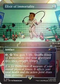 Elixir of Immortality (Rainbow Foil) - Secret Lair Drop Series - Magic: The Gathering card