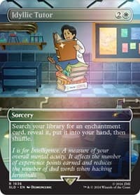 Idyllic Tutor (1636) (Rainbow Foil) - Secret Lair Drop Series - Magic: The Gathering card