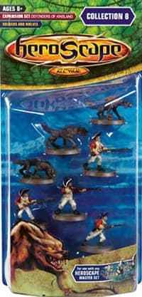 Heroscape Collection 8: Soldiers and Wolves Expansion - Hasbro - Boardgames card